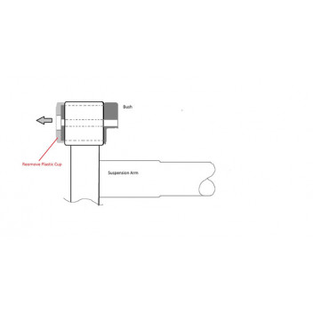 LASER Rear Axle Beam Bush Kit - Vauxhall/Opel