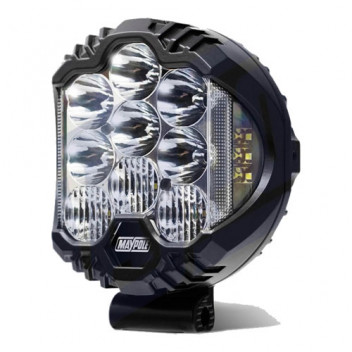 12/24V 55W LED Driving Lights 9 - 6500lm Spot/Fllod Combo I"