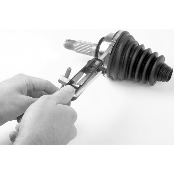 LASER CV Dust Boot Clamp Installer with Cutter