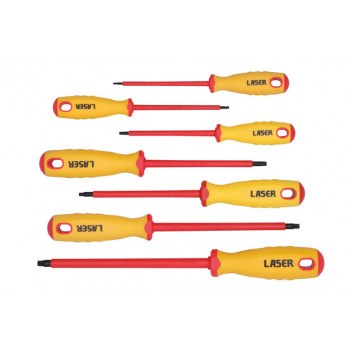 LASER VDE Star Screwdriver Set 7pc