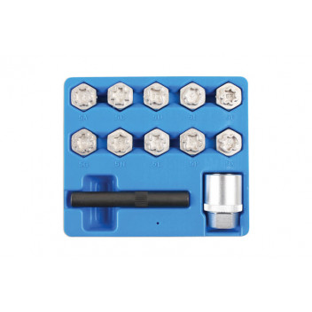 LASER Locking Wheel Nut Key Set - Mercedes Benz
