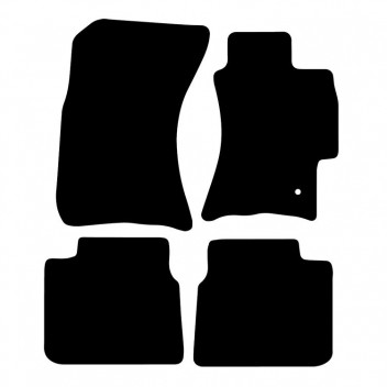 Rubber Mat Set SABARU LEGACY 04>09  (4 PIECE + NO CLI