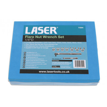 LASER Flare Nut Wrench Set  1/4D"