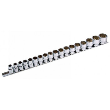LASER Alldrive Socket Set - 1/2D 18pc"