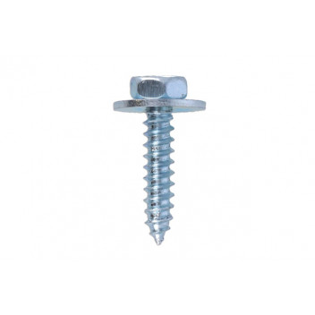 CONNECT Zinc Plated Acme Screw No.8 x 3/4 50pc"