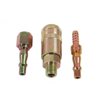 CONNECT Fastflow Air Coupling Kit 1/4 BSP 3 Piece