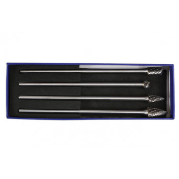 LASER Tungsten Carbide Burr Set 4pc