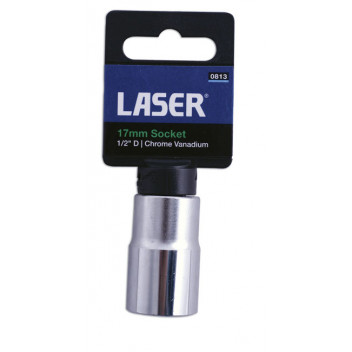 LASER Socket 1/2D 17mm"