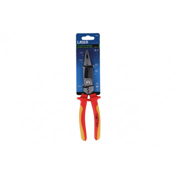 LASER Insulated Long Nose Multifunctional Pliers 225mm