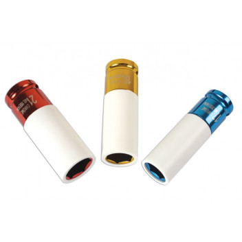LASER Alloy Wheel Nut Sockets 3pc