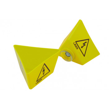 LASER Hybrid /EV Warning Sign 2pc Set