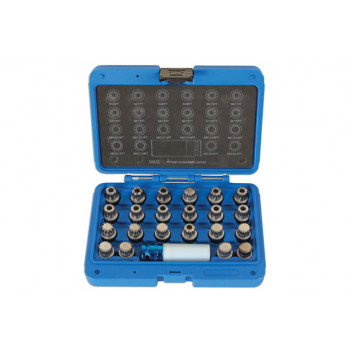 LASER Wheel Nut Key Set - VAG 23pc