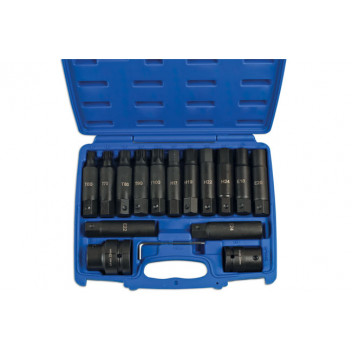 LASER SOCKET AND BIT SET IMPACT 3/4D & 1D
