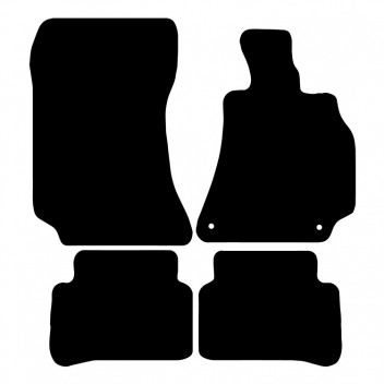 Carpet Mat Set MERC MB13 E CLASS 08 ON With: 30