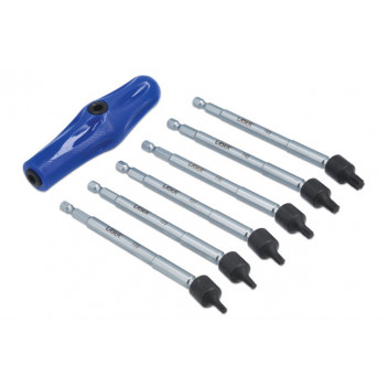 LASER UNIVERSAL JOINT STAR BIT SET 6PC
