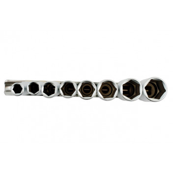 LASER AF Deep Socket Set - 3/8D - 8pc"
