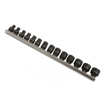 LASER Impact Socket Set 1/4D 14pc"