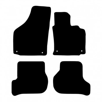 Carpet Mat Set (OVAL) VW GOLF MK5 AND TDI 2004>2007 (4