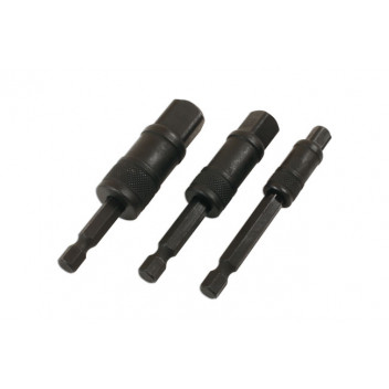 LASER Impact Quick Locking Socket Adaptor Set 75mm 3pc