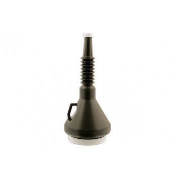 LASER Funnel  100mm Black with Lid