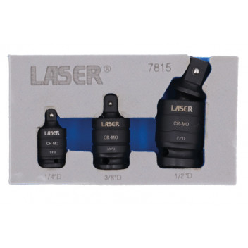 LASER Impact Universal Joint Set 3pc