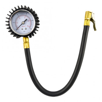 Tire Gauge With Hose (0-10Bar)