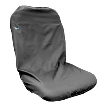 TRACTOR SEAT COVER HIGH BACK - BLACK