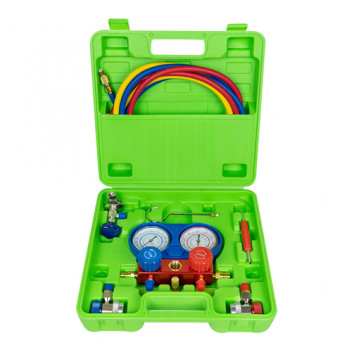 Air Conditioning Diagnostic Gauge Set - Compatible With R134