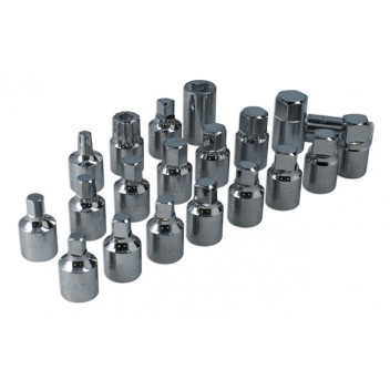 LASER Oil Filter Cup Wrench & Drain Key Kit - 58pc