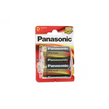 CONNECT Panasonic Pro Power Size D Battery 2pc