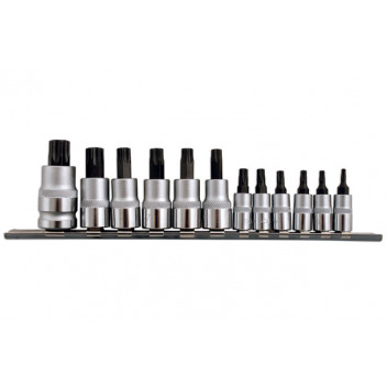LASER Star Bit Set 1/4 3/8" & 1/2"D 12pc"