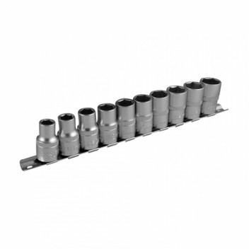 Bit Socket Set 1/2 Hexagonal Sockets 10 pce 10mm - 19mm"