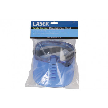 LASER Safety Goggles - Detachable Face Shield