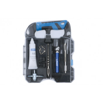 LASER Emergency Tyre Repair kit with T-Handle & Drill Driver