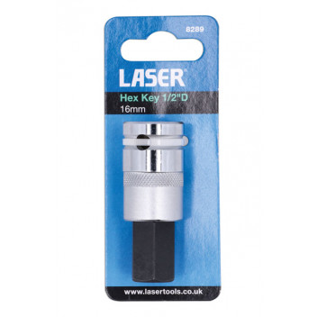 LASER 16mm Hex Key 1/2D"