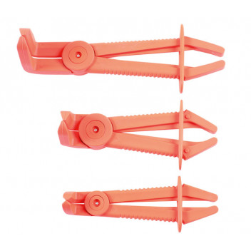 LASER Flexible Hose Clamp Set Angled Jaws