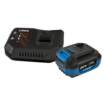 LASER 20V 4.0Ah Li-ion Battery 'One Battery Powers All'
