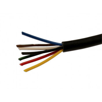 CONNECT Black 7 Core Trailer Cable 5.75 Amp  30m
