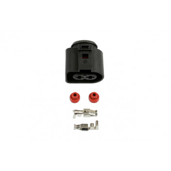 CONNECT VW Electrical Female Connector 4.8mm 2 Pin Kit 25 Pi