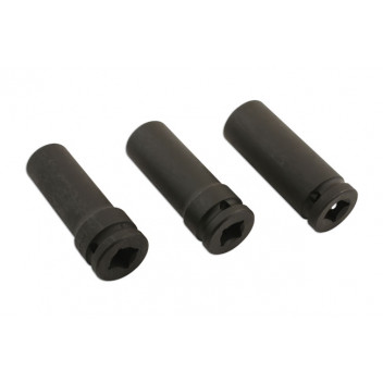 LASER Damaged Wheel Nut Remover 1/2D 3pc"