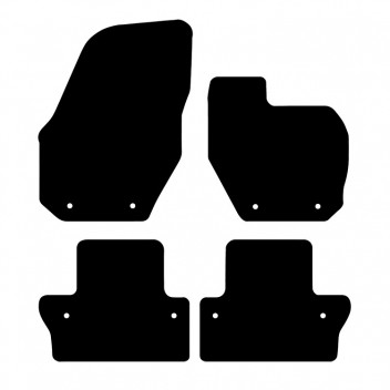 Carpet Mat Set VOLVO V60 WITH CLIPS