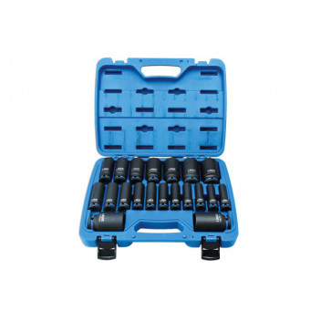 LASER Deep Impact Socket Set 1/2D 20pc"