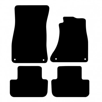 Carpet Mat Set Audi A5 Sportsback 2009>2016 (4 CLIPS)