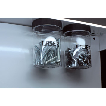 LASER MAGNETIC PLASTIC STORAGE TUBS 2PC