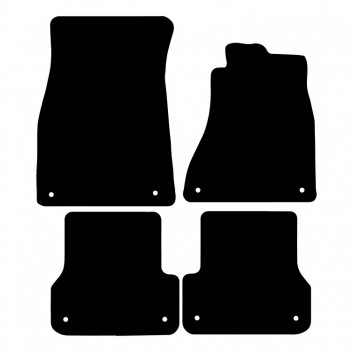 Carpet Mat Set Audi A6 2011>2018 (8 CLIPS)