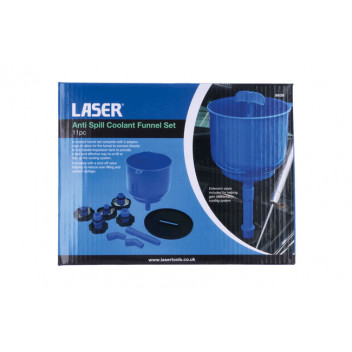 LASER Anti Spill Coolant Funnel Set