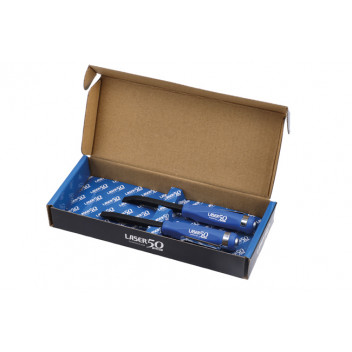 LASER Mini Pry Bar Set with Go Thru Handles & Pocket Clips -