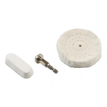 LASER Soft metal compound and buffing wheel set