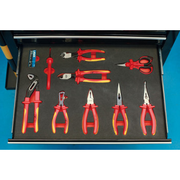 LASER Insulated Pliers Set in Foam Inlay