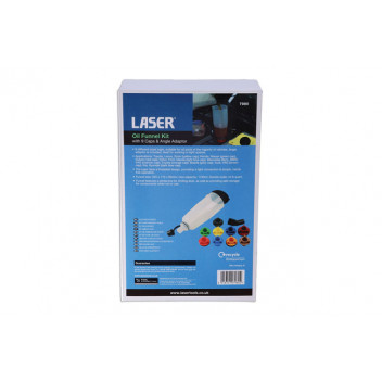 LASER Oil Funnel Kit with Drain Storage Station